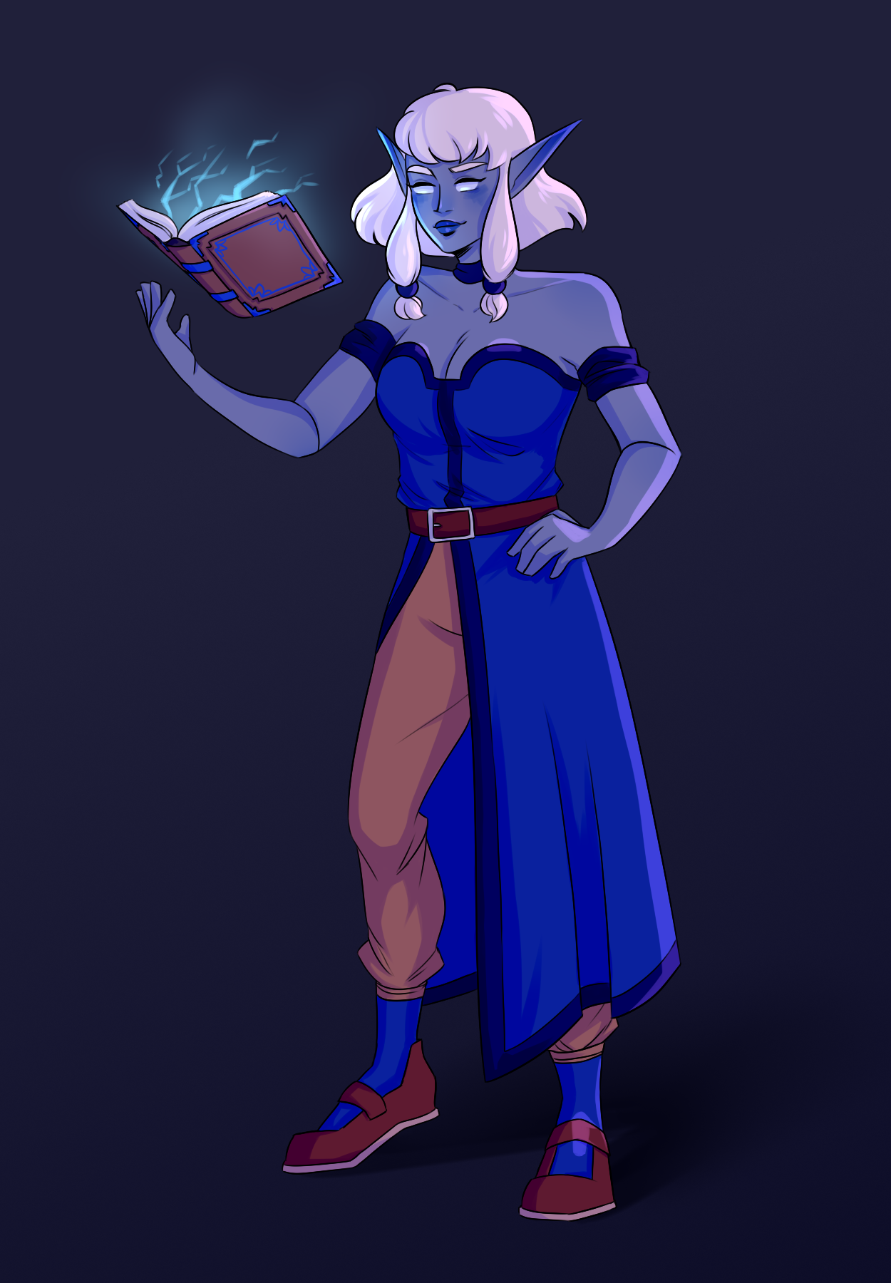Commissioned fullbody by blueranyk